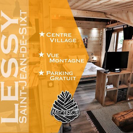 Studio Lessy - Centre Village - Aravistour Saint-Jean-de-Sixt Εξωτερικό φωτογραφία